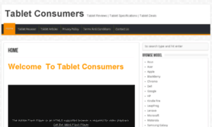 Tabletconsumers.net thumbnail