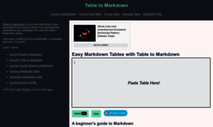 Tabletomarkdown.com thumbnail