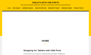 Tabletswithusbports.net thumbnail