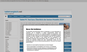 Tabletvergleich.net thumbnail