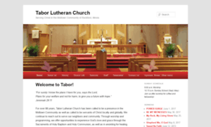 Taborlutheranchurch.org thumbnail