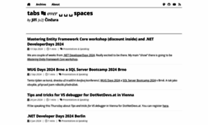 Tabsoverspaces.com thumbnail