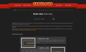 Tabulous.co.uk thumbnail