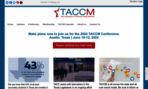 Taccm.org thumbnail