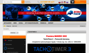 Tacho-parts.com thumbnail