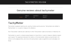 Tachy-meter.com thumbnail