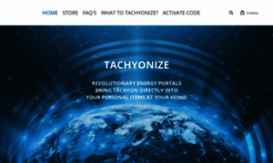 Tachyonize.com thumbnail