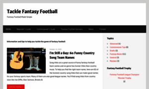 Tacklefantasyfootball.com thumbnail