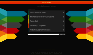 Tacobellcoupons.com thumbnail