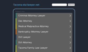 Tacoma-dui-lawyer.net thumbnail