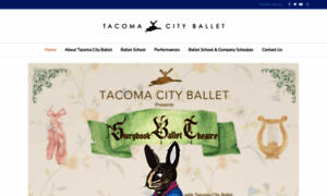 Tacomacityballet.com thumbnail