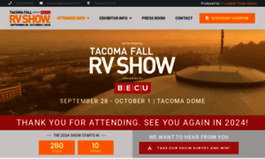 Tacomafallrvshow.com thumbnail