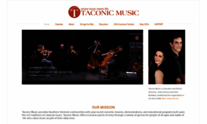 Taconicmusic.org thumbnail