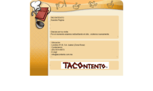 Tacontento.com.mx thumbnail