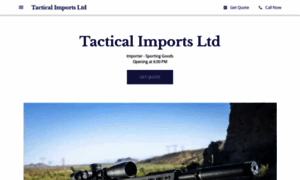 Tacticalimportsltd.business.site thumbnail