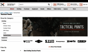 Tacticalpants.com thumbnail