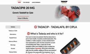Tadacip.org thumbnail
