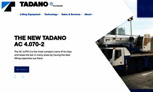 Tadano.co.uk thumbnail