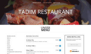 Tadim-restaurant.de thumbnail