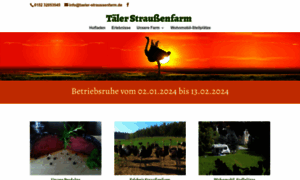 Taeler-straussenfarm.de thumbnail