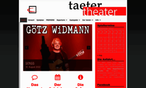 Taeter-theater.de thumbnail