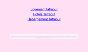 Tafraout-afoulki.org thumbnail