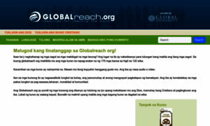 Tagalog.globalreach.org thumbnail
