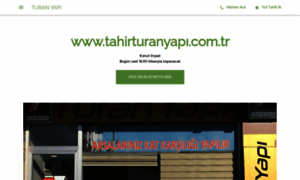 Tahirturanyapi.business.site thumbnail