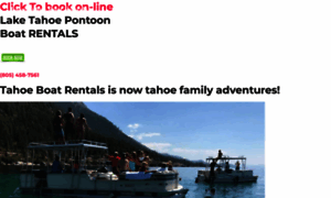 Tahoeboatrentals.com thumbnail