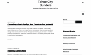 Tahoecitybuilders.com thumbnail