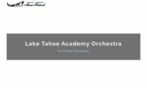 Tahoemusic.org thumbnail