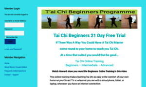 Taichionlinetraining.com thumbnail