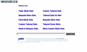 Tailored-suits.co.uk thumbnail