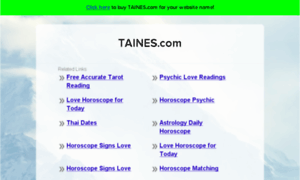 Taines.com thumbnail