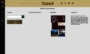 Tainuiarchives.recollect.co.nz thumbnail