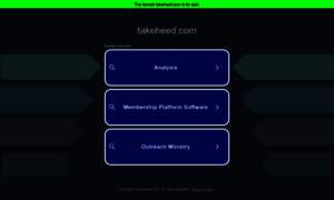 Takeheed.com thumbnail