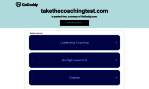 Takethecoachingtest.com thumbnail