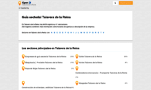Talavera-de-la-reina.opendi.es thumbnail