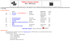 Talbotcinemasociety.org thumbnail