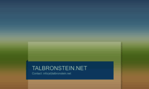 Talbronstein.net thumbnail