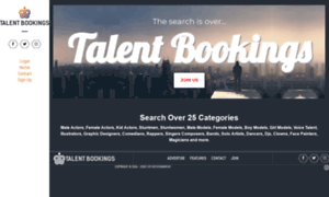Talentbookings.net thumbnail