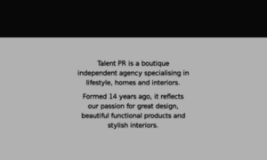 Talentpr.co.uk thumbnail