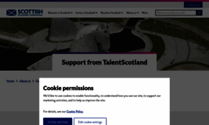 Talentscotland.com thumbnail
