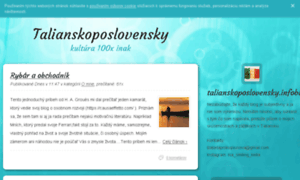 Talianskoposlovensky.infoblog.sk thumbnail
