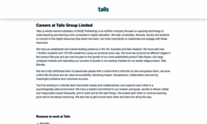 Talis-group-limited.workable.com thumbnail