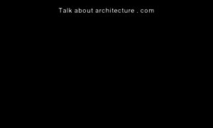 Talkaboutarchitecture.com thumbnail