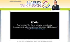 Talkfusionleaders.net thumbnail