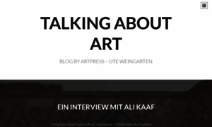 Talkingaboutart.de thumbnail