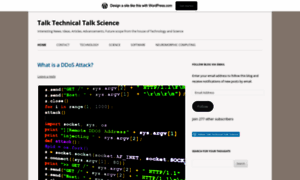 Talktechnical21.wordpress.com thumbnail