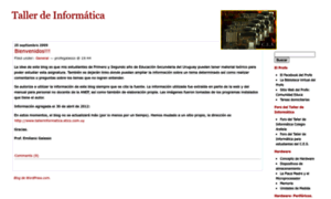 Tallerinformatica.wordpress.com thumbnail